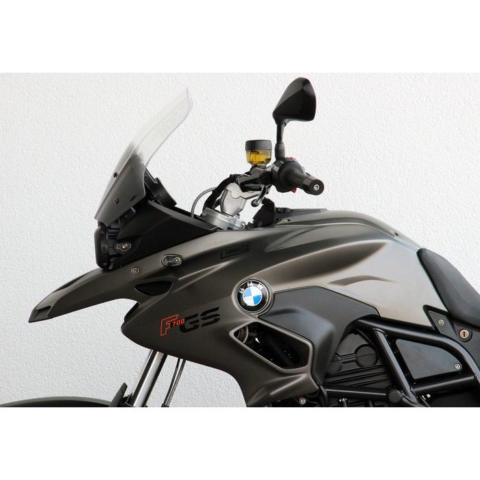 MRA エムアールエー スクリーン ツーリング カラー：ブラック/グラデーション無し F700GS BMW 外装