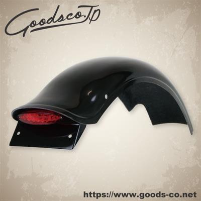 GOODS グッズ ラウンドボブフェンダーキット レッド SR400 SR500