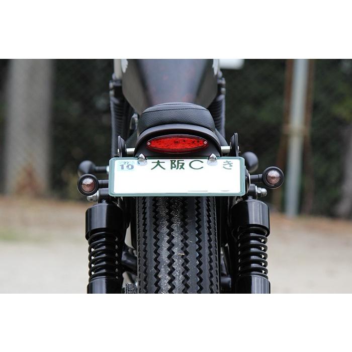 GOODS グッズ ラウンドボブフェンダーキット　SR400 SR500 GOODS グッズ ラウンドボブフェンダーキット レッド SR400 SR500