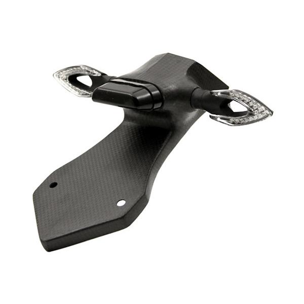 Moto Corse モトコルセ カーボン コンパクトライセンスプレート Agusta サポートセット ナチュラルフィニッシュ Mv Mv ナンバー ライセンス