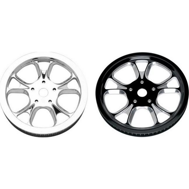 Performance Machine パフォーマンスマシン スプロケット(ベルト) LUXE 仕様：クロム FLH 66T|1．0インチワイド HARLEY-DAVIDSON ハーレーダビッドソン