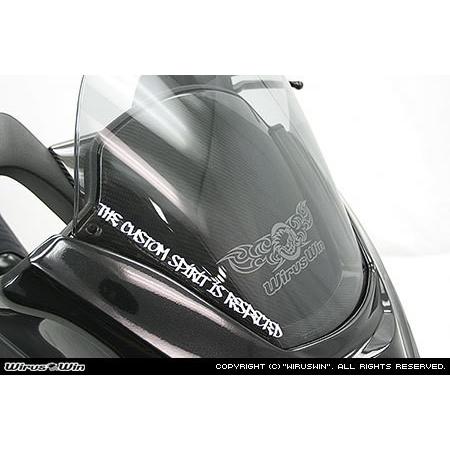 WirusWin - ウイルズウィン 炭素向こう正面ダイアログボックス しろがね色炭素 MP3 PIAGGIO ピアジオ 余分の物スクータ飾りつけ ボンネットかかわり合い 飾りつけ 車、バイク、自転車-外装セット、フルカウル