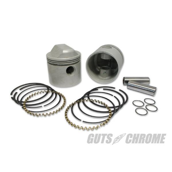 GUTS CHROME ガッツクローム .040サイズ　ピストン&リングセット 1340ccモデル HARLEY-DAVIDSON ハーレーダビッドソン ピストン エンジンパーツ エンジン