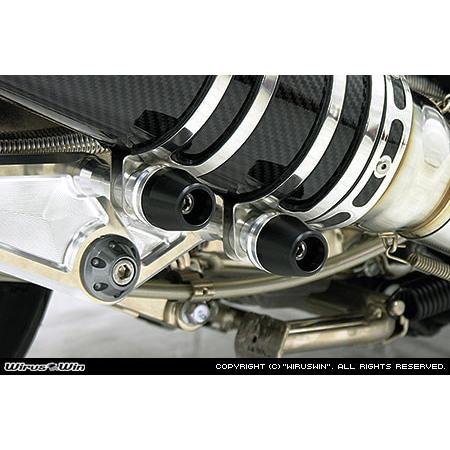 WirusWin - ウイルズウィン マフラープロテクターキット 雄捻子長：60粍 マフラーガード・ヒートガード えり巻き バイク-マフラーガード-マフラー