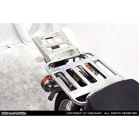 WirusWin ウイルズウィン リアボックス付きダブルリアキャリア スーパーカブ50 HONDA ホンダ リアキャリア 外装 | WirusWin | 02
