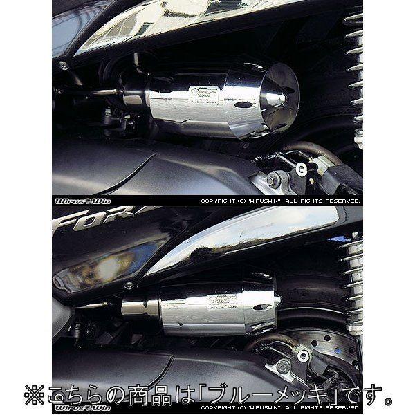 WirusWin ウイルズウィン ブリーズタイプ エアクリーナーキット カラー：ブルーメッキ フォルツァ(MF08) HONDA ホンダ 吸気関連 エンジン