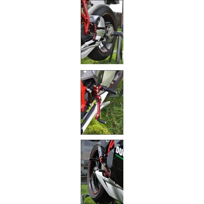 DUCABIKE (DBK) ドゥカバイク (ディービーケー) バックステップ SP バージョン 848 DUCATI 1098 1198 ドゥカティ ステップ 足回り_3