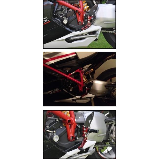 DUCABIKE (DBK) ドゥカバイク (ディービーケー) バックステップ SP バージョン 848 DUCATI 1098 1198 ドゥカティ ステップ 足回り_5