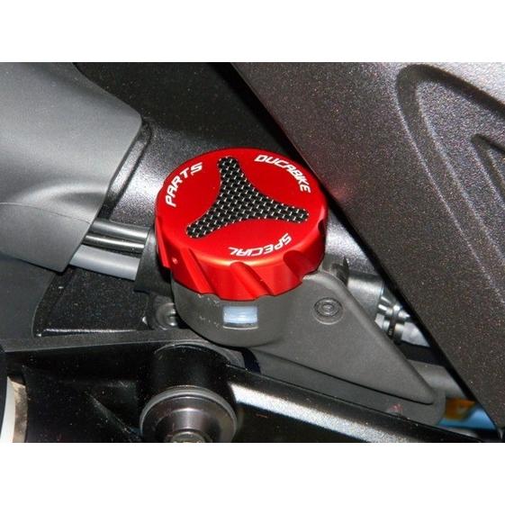 DUCABIKE (DBK) ドゥカバイク (ディービーケー) リア フルードタンクキャップ MULTISTRADA 950 S 1200 DVT PIKES PEAK ENDURO 1260 V4 RALLY RS V2 DIAVELの画像