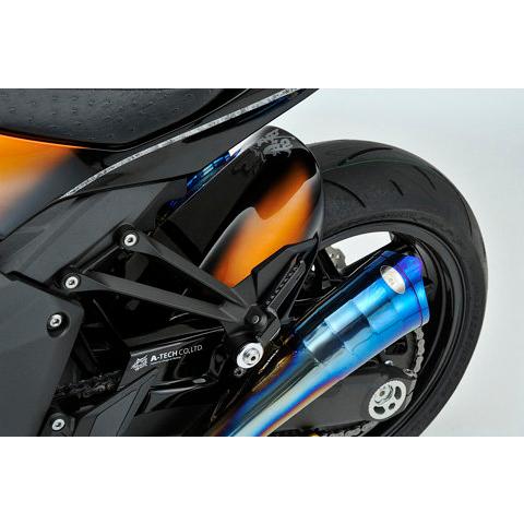 A-TECH エーテック リアフェンダーSPL 素材：FRP／ホワイト(FW) Z1000 (水冷) KAWASAKI カワサキ リアフェンダー フェンダー関連 外装_2