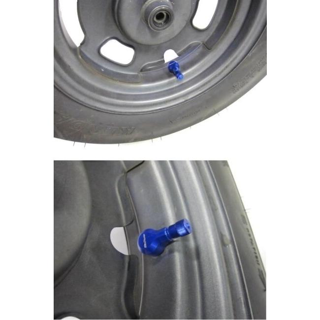 Rin Parts リンパーツ 90度 アルミエアーバルブ カラー：ブラック エアバルブ | Rin Parts | 01