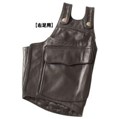 DEGNER デグナー 本革ヒートガード 右足用 レッグヒートガード