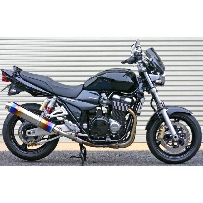 OUTEX OUTEX:アウテックス OUTEX.R-STG-S/O-500 スリップオンマフラー 素材：チタンサイレンサー(Φ115×500L) GSX1400 SUZUKI スズキ｜webike02