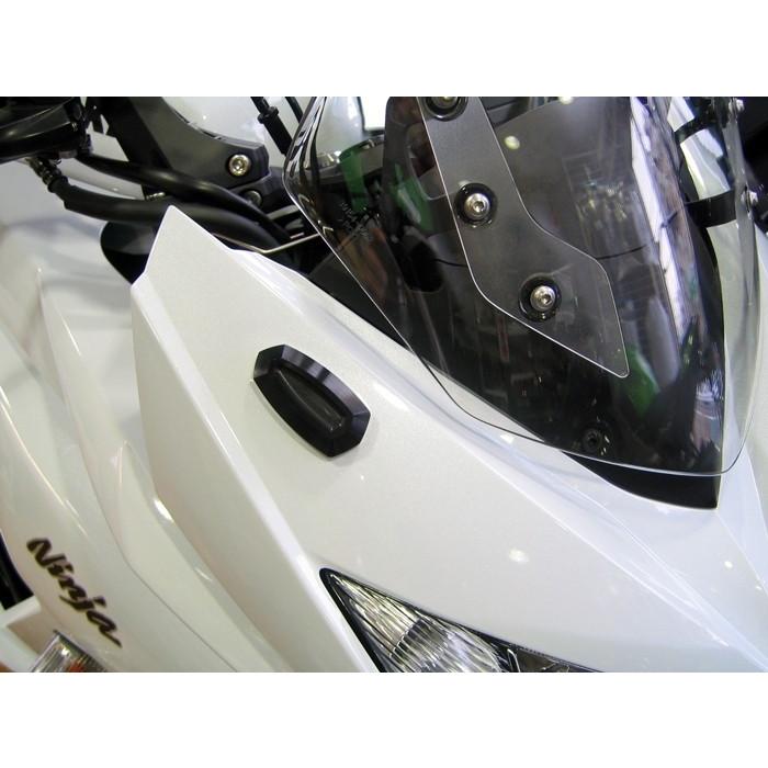 K’s-STYLE K’s-STYLE:ケイズスタイル ミラーホールカバー Ninja 650 R 09-11 Ninja 650 Ninja 400 R 11-13 Ninja 400 Ninja 1000｜webike02｜02