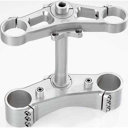 ブランド登録なし - Robby Moto Engineering ロビーモトエンジニアリング トリプルクランプ オフセット 色合い 色合い：黒いこと GSX-R1000 SUZUKI スズキ 手持ち部分