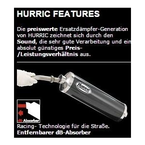 HURRIC フリック スリップオンマフラー スーパースポーツ [ラウンド