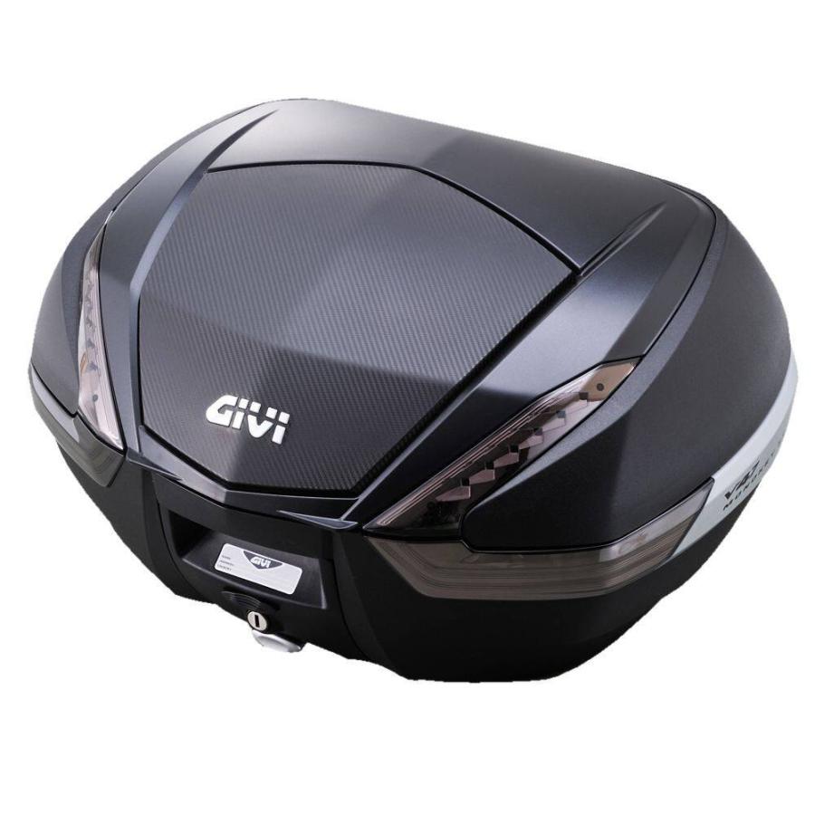 本セット販売（単品販売可） GIVI（ジビ） モノキーケース V47シリーズ カラー：未塗装ブラックTECH