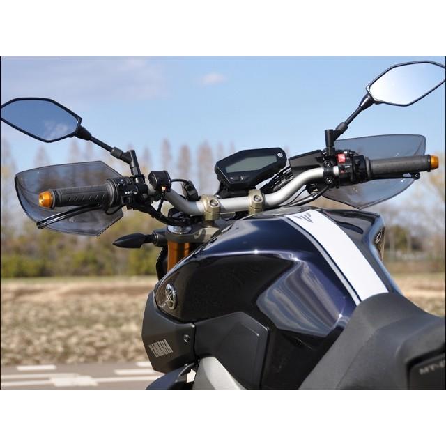 CHIC DESIGN シックデザイン ガイラガントレット スクリーンカラー：スモーク MT-09 YAMAHA ヤマハ ハンドガード・ナックルガード ハンドル周辺パーツ ハンドル