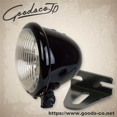 GOODS グッズ 4-1/2ベイツライトキット 本体カラー：グロスブラック 250TR KAWASAKI カワサキ ヘッドライト 灯火類 電装系