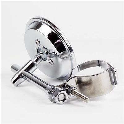 GOODS グッズ フォーククランプミラー 3インチラウンド カラー