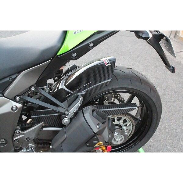 スピードラ　カーボンリアフェンダー SPEEDRA リアフェンダー 純正形状 ドライカーボン | KAWASAKI,126cc