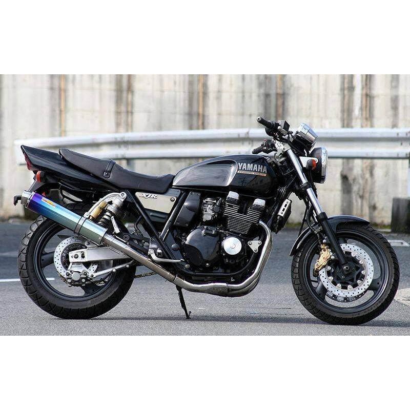 Realize リアライズ アリア スリップオンマフラー サイレンサーエンド：スラッシュエンド XJR400 YAMAHA ヤマハ マフラー