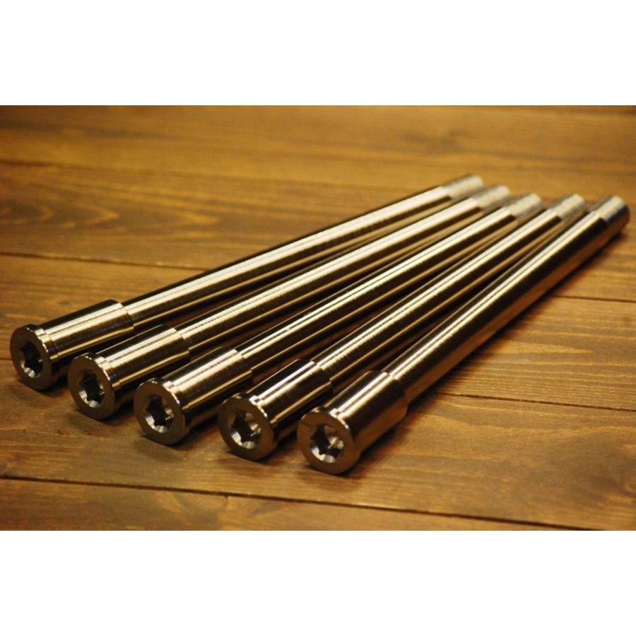 Bagus! バグース クロモリフロントアクスルシャフト Type-A タイプ：単品 ZEP400χ ゼファー1100 ゼファー1100RS ゼファー750 ゼファー750RS KAWASAKI カワサキ | Bagus!