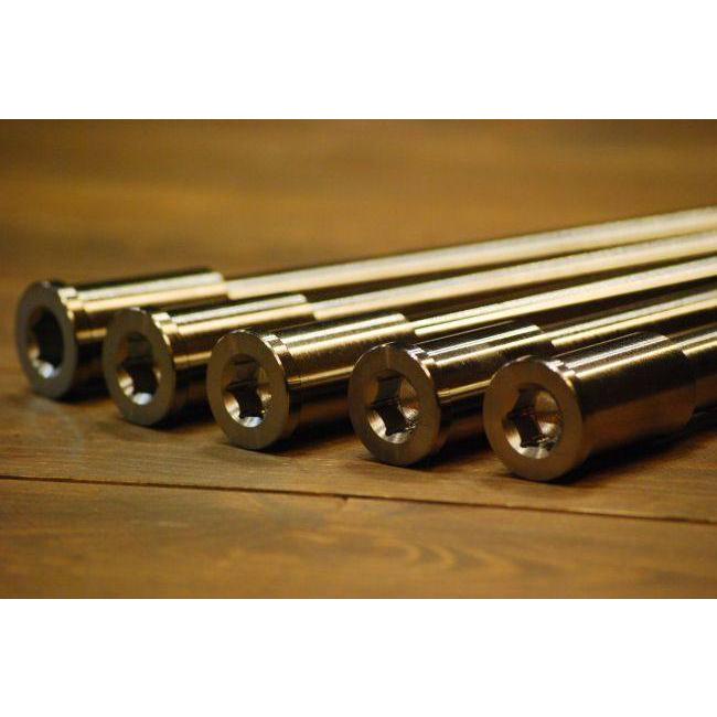 Bagus! バグース クロモリフロントアクスルシャフト Type-A タイプ：単品 ZEP400χ ゼファー1100 ゼファー1100RS ゼファー750 ゼファー750RS KAWASAKI カワサキ | Bagus! | 01