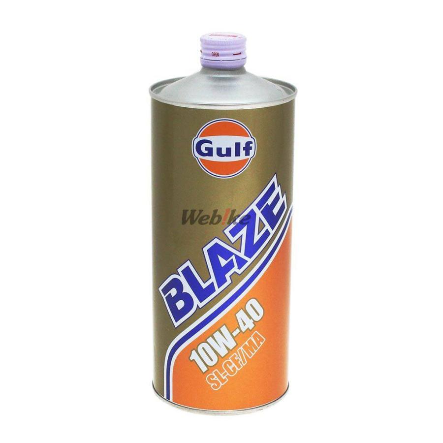 Gulf（ガルフ） BLAZE(ブレイズ) エンジンオイル 10W40 容量：1L