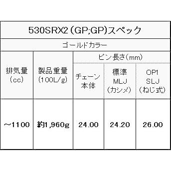 一流メーカー品 EKチェーン 江沼チェーン QXリングシールチェーン 530SRX2 リンク数：74L