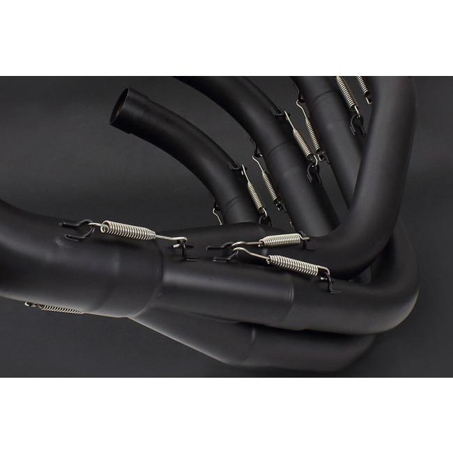 PMC ピーエムシー LOUDEXメガホンエキゾーストマフラー レーシングモデル 付属バッフル：サイレント / カラー：ブラック ZRX1100 ZRX1200R ZRX1200ダエグの画像