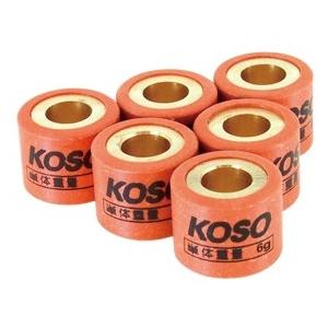 品質のいい 売れ筋商品 KOSO KOSO:コーソー ウエイトローラー 15×12 ヤマハスクーター系 重さ：10.0g