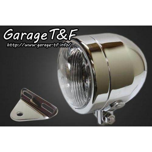 Garage T\u0026F ガレージ 4インチドームライト＆ライトステーキット タイプA マグナ(Vツインマグナ) HONDA ホンダ ヘッドライト 灯火類 電装系