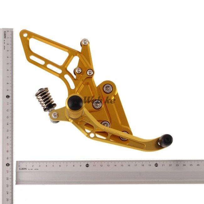 K-FACTORY ライディングステップ ZZR1400／ZX-14R ステイゴールド K