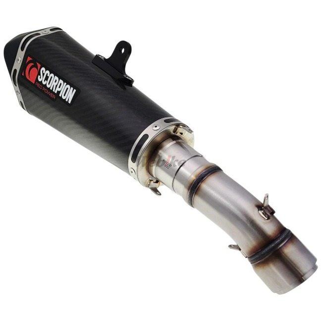 ドゥカティ　スクランブラー　スコーピオン　セルケトテーパースリップオンマフラー Webike | SCORPION スコーピオン セルケトテーパー スリップオン
