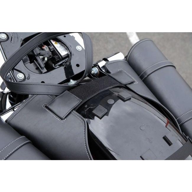 DEGNER デグナー ナイロンダブルサドルバッグ ファイヤー カラー：ビンテージレッド サイドバッグ 車体用バッグ・ケース_6