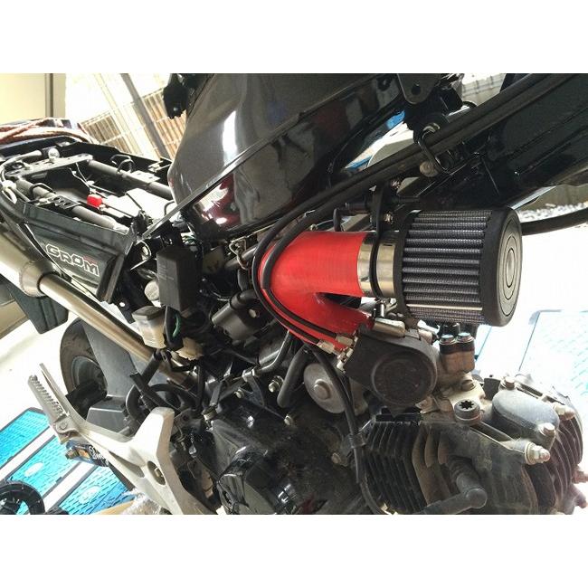グロムパーツusa グロムパーツユーエスエー 高効率エアクリーナー インテークキット Honda グロム ウェビック2号店 通販 Yahoo ショッピング