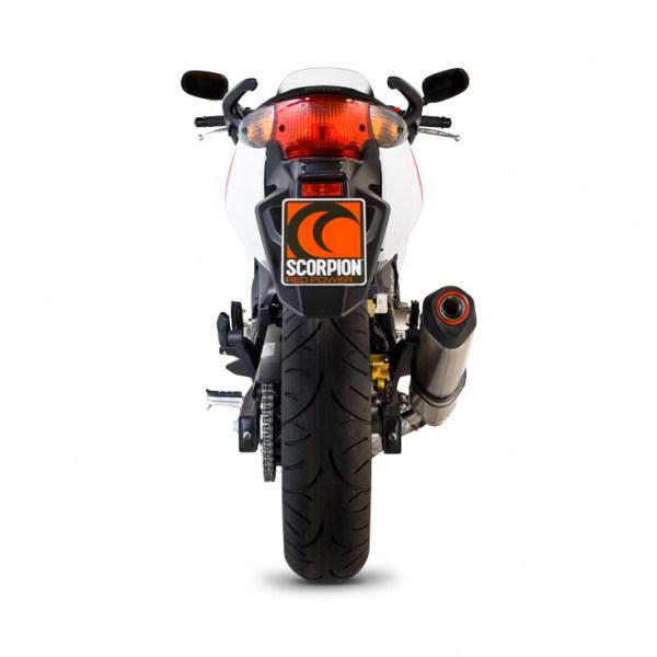 SCORPION スコーピオン セルケトパラレル スリップオンマフラー CBF600 HONDA ホンダ マフラー_2