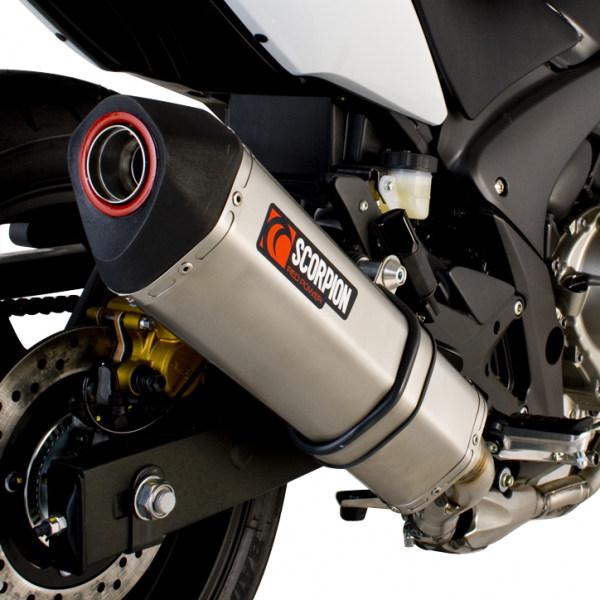 SCORPION スコーピオン セルケトパラレル スリップオンマフラー CBF600 HONDA ホンダ マフラー_4