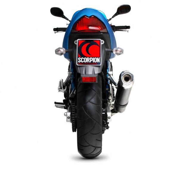 SCORPION スコーピオン ファクトリーオーバル スリップオンマフラー GSF600 Bandit GSF650 SUZUKI スズキ マフラーの画像