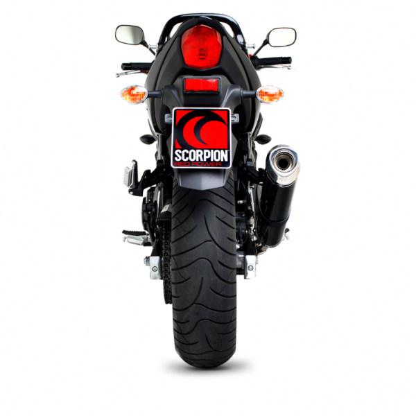 SCORPION スコーピオン ファクトリーオーバル スリップオンマフラー GSF650 Bandit SUZUKI スズキ マフラーの画像