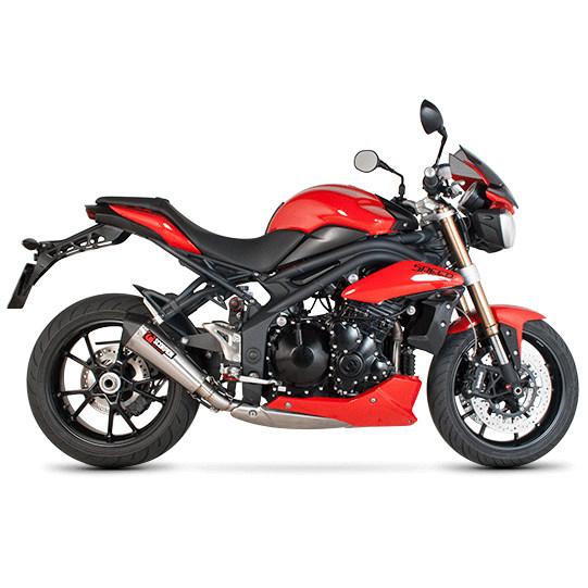 SCORPION スコーピオン セルケトテーパー スリップオンマフラー Speed Triple 1050 TRIUMPH トライアンフ マフラー_3