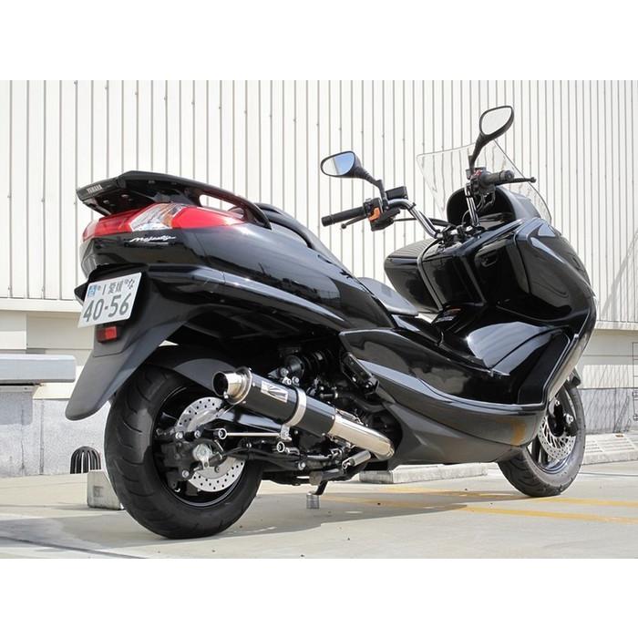 HOT LAP ホットラップ TYPE109マフラー サイレンサータイプ：ブラックタイプ / キャタライザー：有 マジェスティ250(SG20J) YAMAHA ヤマハ マフラー