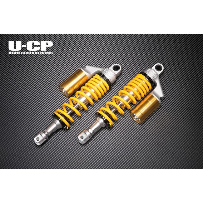 U-CP ユーシーピー リアサスペンション カラー：イエロー／ゴールド CB750F HONDA ホンダ サスペンション 足回り