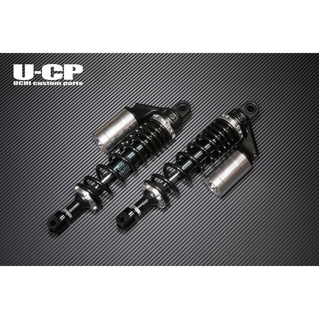U-CP ユーシーピー リアサスペンション カラー：ブラック／シルバー CB900F CB1100F HONDA ホンダ サスペンション 足回り