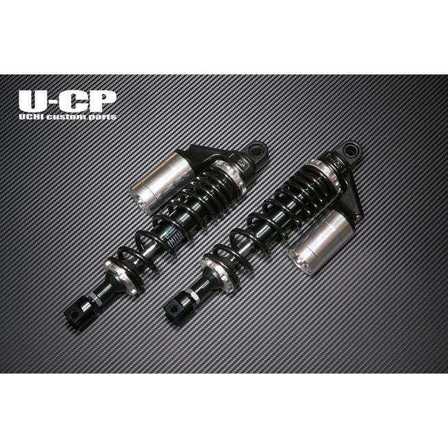 U-CP ユーシーピー リアサスペンション カラー：ブラック／シルバー GSX1100S カタナ (刀) SUZUKI スズキ サスペンション 足回り