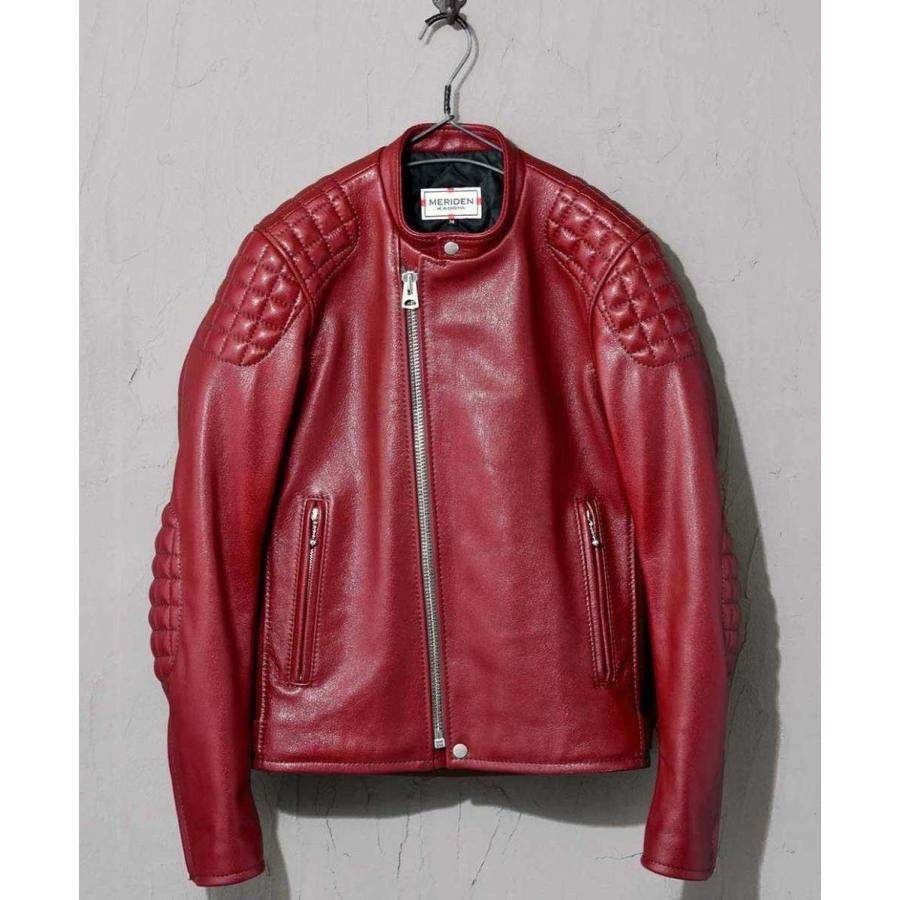 KADOYA KADOYA:カドヤ スピードツイン/モデル0 [MERIDEN] シングルレザージャケット サイズ：M