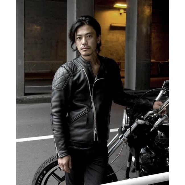 KADOYA Head Factory BRMJ Lサイズ カドヤ（KADOYA） BRMJ [HEAD FACTORY] シングルレザージャケット