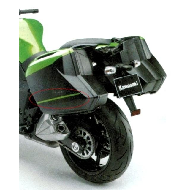 カワサキ（Kawasaki） パニアケースストライプ カラー：キャンディ