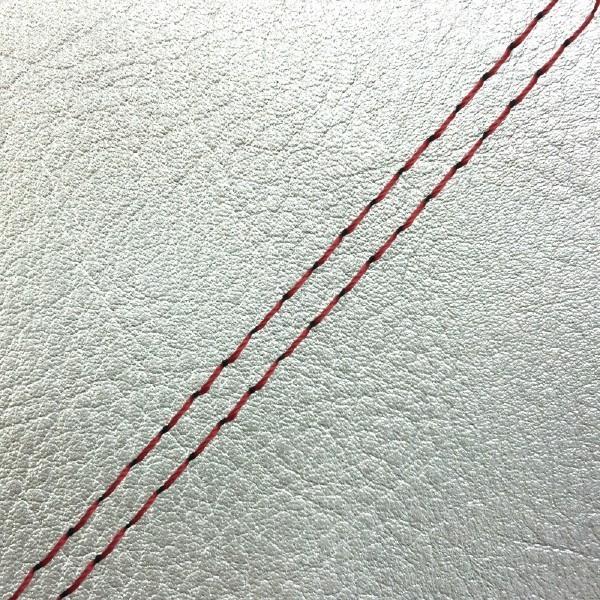 GRONDEMENT グロンドマン 国産シートカバー 張替タイプ カラー：シルバー/赤ダブルステッチ シグナス X SE44J (1YP) 後期 (1MS) YAMAHA ヤマハ シートカバー